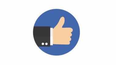 Beyaz arkaplanda hareket 4k videosu gibi