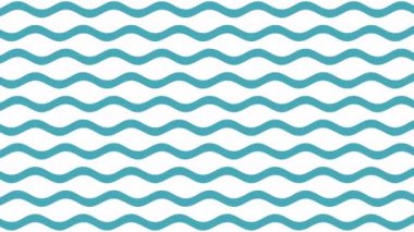 Mavi dalga deseni hareketi 4k video