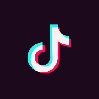 logo tik tok background