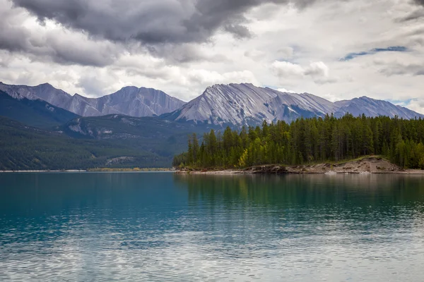 Abraham Lake in Alberta Canada — Stock Photo, Image