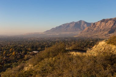 View Above Ogden Utah clipart