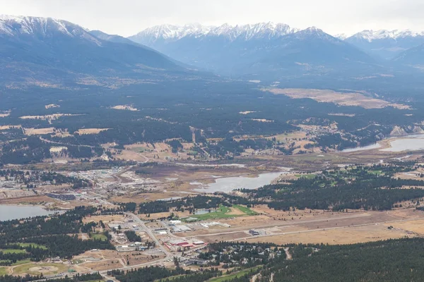 Town of Invermere BC in the Kootenays Stock Picture