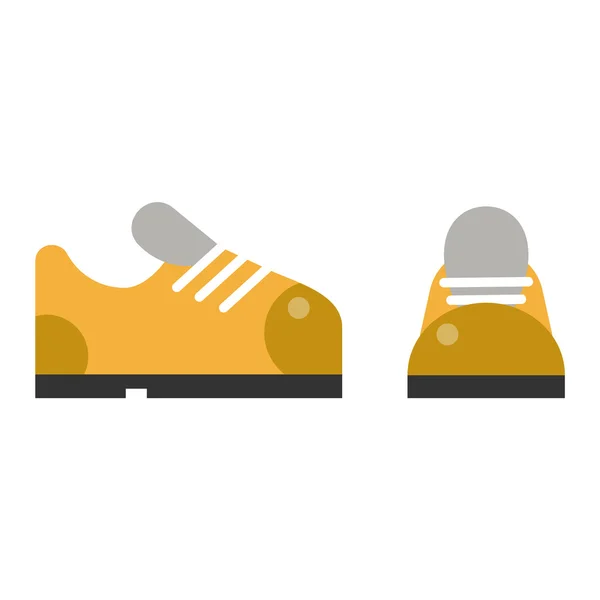 Векторная иллюстрация футбольных ботинок . — стоковый вектор