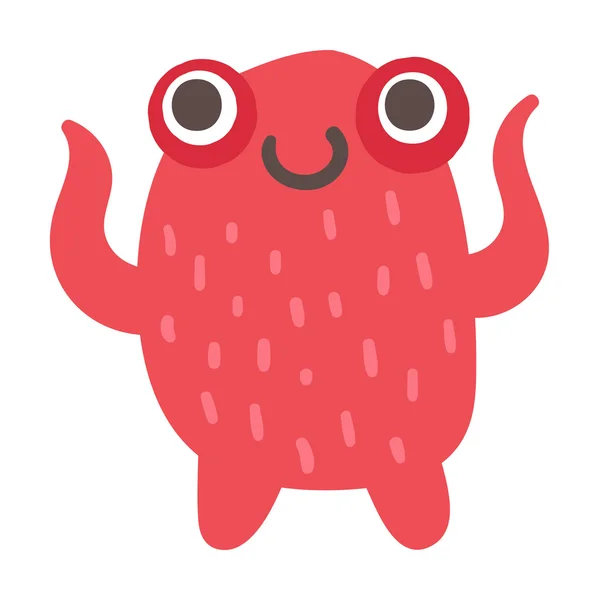 Cute monsters vector character. — Stock Vector