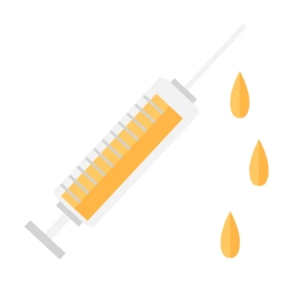 Syringe vector icon. — Stock Vector