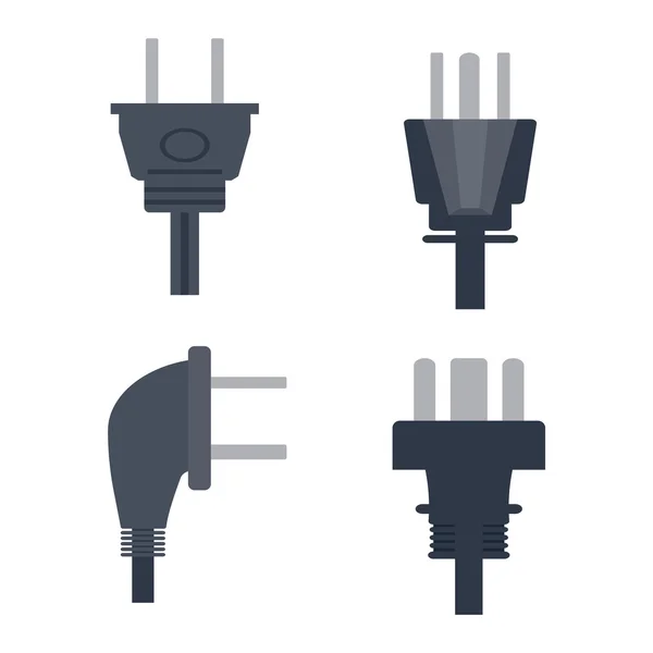 コンセント プラグのベクトル図. — ストックベクタ