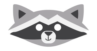 Hayvanlar karnaval maskesi vektör simgesi