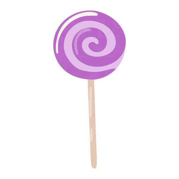 Lolipop candy symbol vector. — Stock Vector
