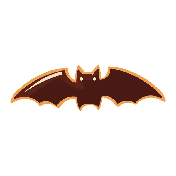 Vector murciélago de Halloween . — Vector de stock