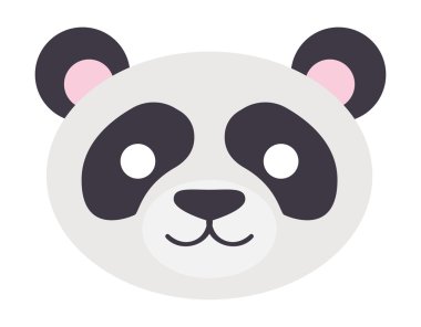 Hayvanlar karnaval maskesi vektör simgesi