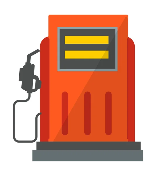 Gas olie station pictogram vector. — Stockvector