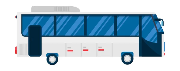 Ilustración del vector bus urbano . — Vector de stock