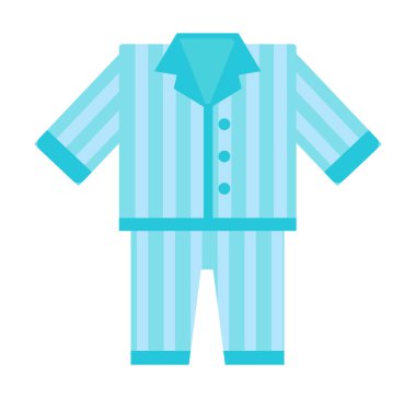 Pajamas doodle vector clipart