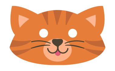 Hayvanlar karnaval maskesi vektör simgesi