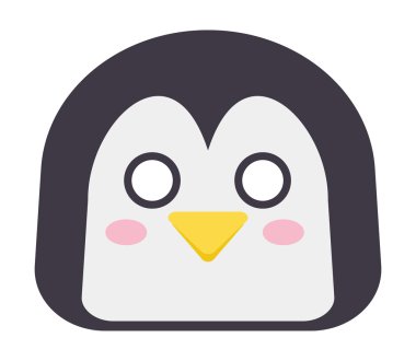 Hayvanlar karnaval maskesi vektör simgesi