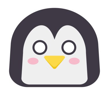 Hayvanlar karnaval maskesi vektör simgesi