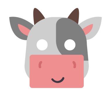 Hayvanlar karnaval maskesi vektör simgesi