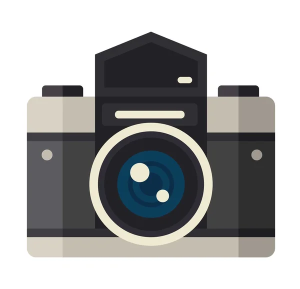 Illustrazione vettoriale della fotocamera — Vettoriale Stock