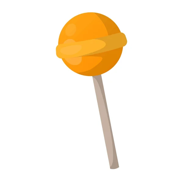 Lollipop söt dessert vektor — Stock vektor