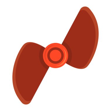 Pervane fan vektör çizim.