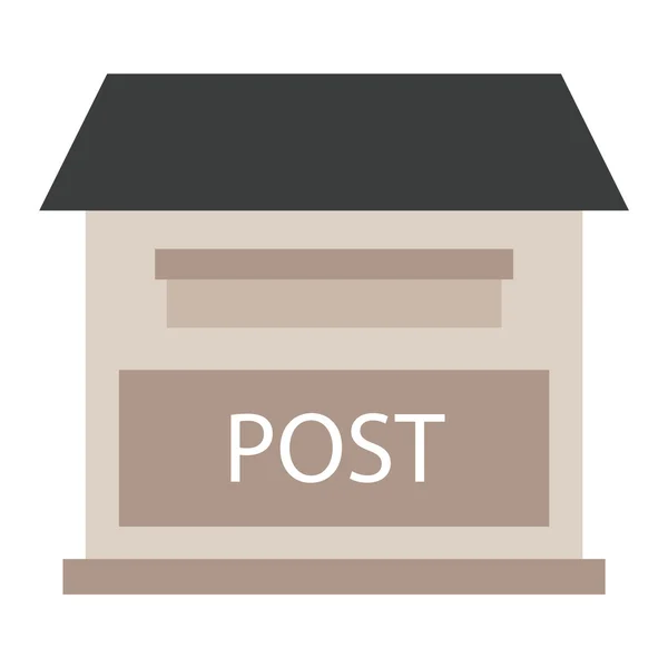 ポスト メールボックス ベクトル図 — ストックベクタ