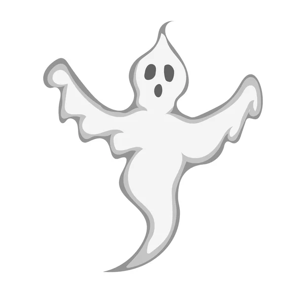 Ghost character vector — Stock Vector