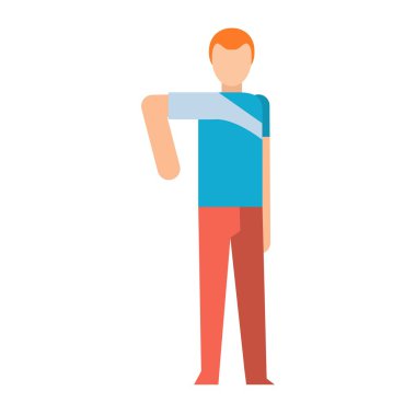 Travma kaza kırık insan