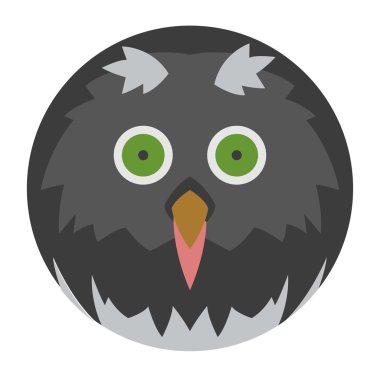 Hayvanların duyguları simgeler vektör set.