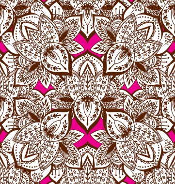 Mehendy desen vektör çizim