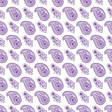 Mehendy desen vektör çizim