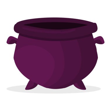 Boş pot vektör çizim.