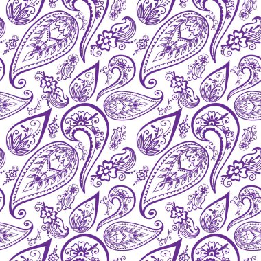 Mehendy desen vektör çizim