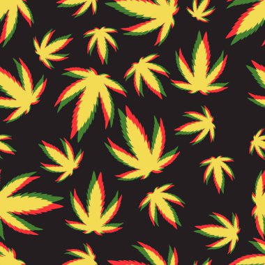 Esrar arka plan vektör sorunsuz desenleri