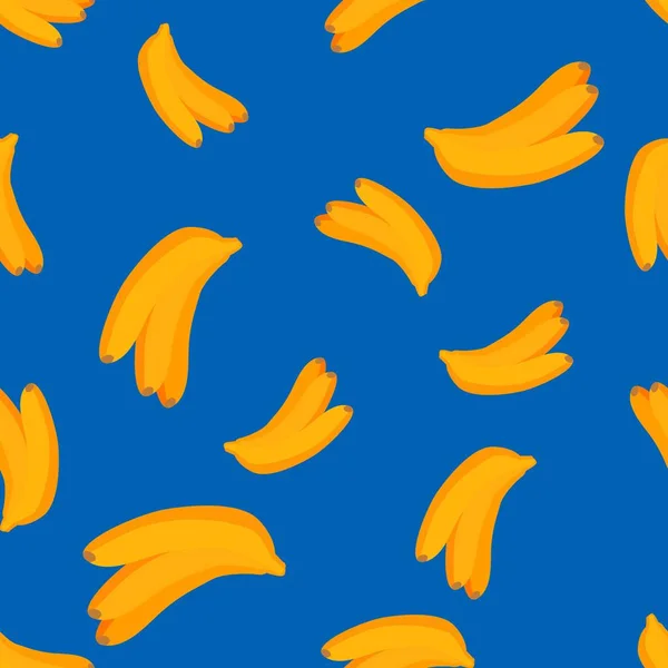Frukt banan sömlösa mönster vektor — Stock vektor