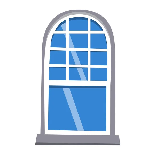 Inny dom windows wektor elementów — Wektor stockowy