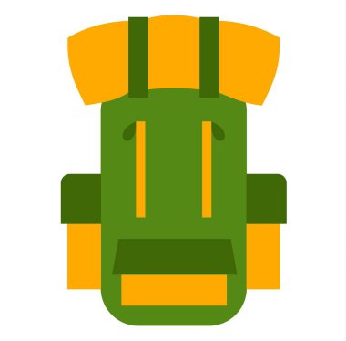 İzole kamp simge vektör