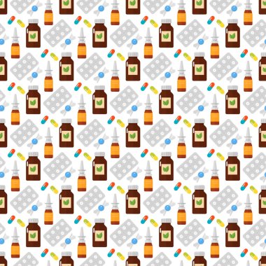 Grip grip Dikişsiz desen vektör.