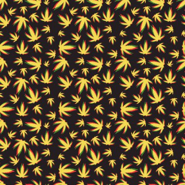 Esrar arka plan vektör sorunsuz desenleri