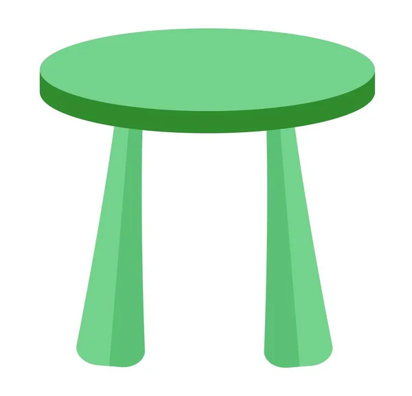 Маленький и красочный стол для маленьких детей . — стоковый вектор