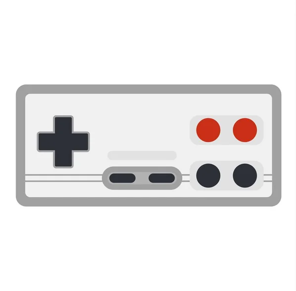 Consola de juegos joystick vector ilustración — Vector de stock