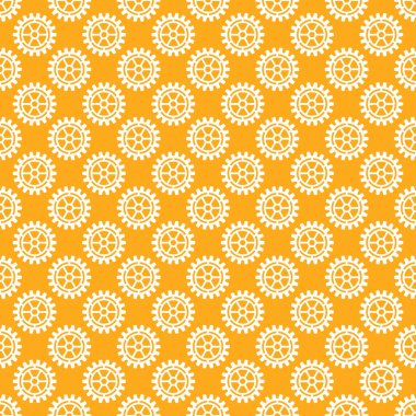 Vektör simgeler Dikişsiz desen vites