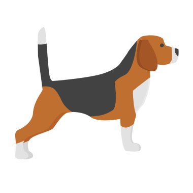 Avcı köpeği vektör.