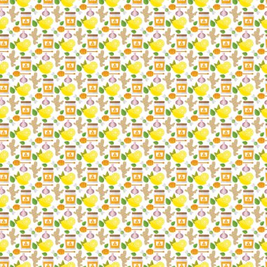 Grip grip Dikişsiz desen vektör.