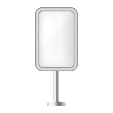 Reklam banner vektör çizim.