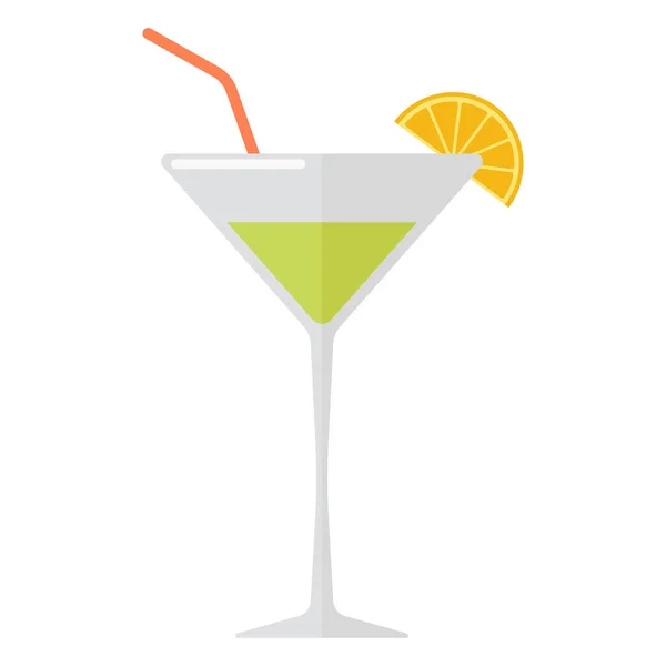 Ilustração vetor cocktail Margarita . —  Vetores de Stock