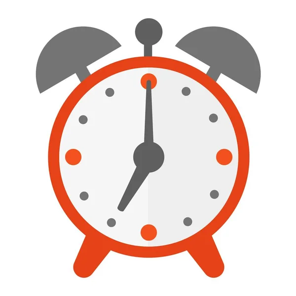 Uhr Uhr Uhr Wecker-Vektor-Symbol Abbildung — Stockvektor