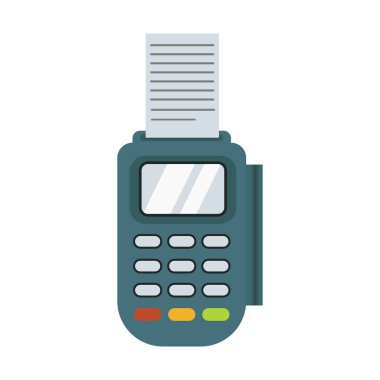 ödeme kabul vektör çizim.