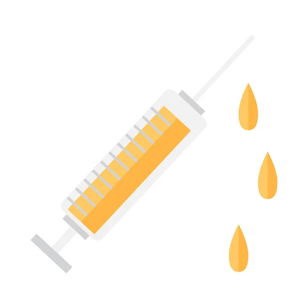 Syringe vector icon. — Stock Vector