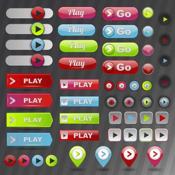 düğme kümesi oynamak.