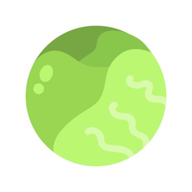 Brüksel lahanası illüstrasyon vektör.